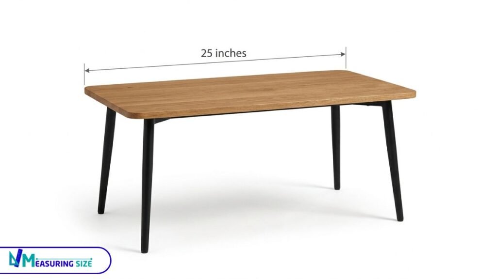 How long is 25 inches