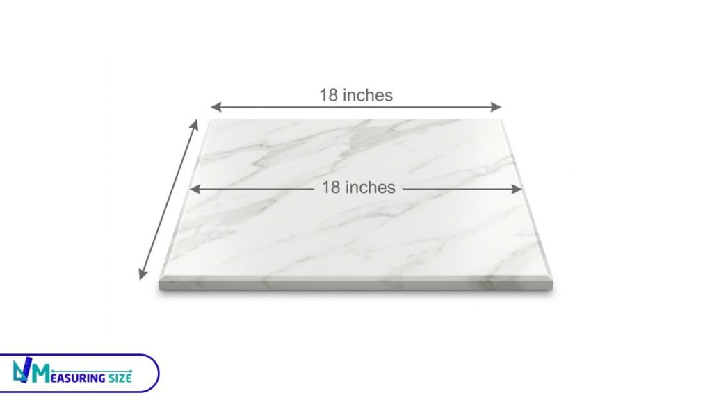 18 inches look like