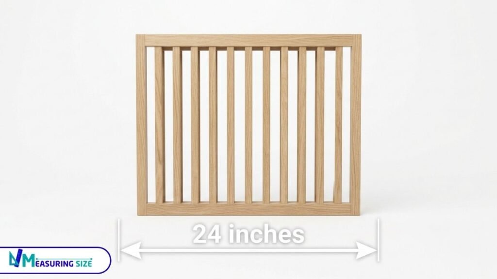 How long is 24 inches