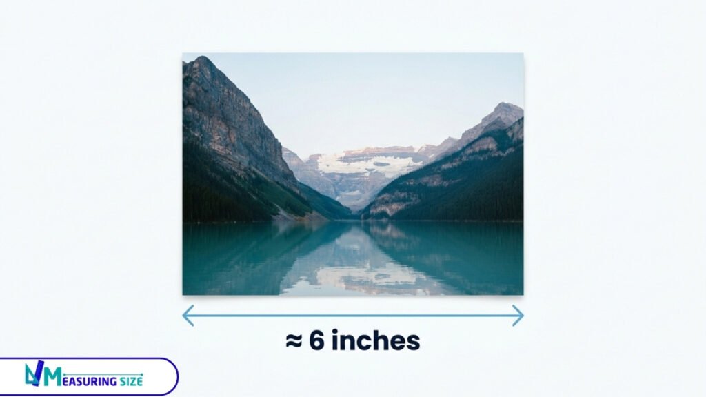 4 × 6-Inch Photograph — 6 Inches Long