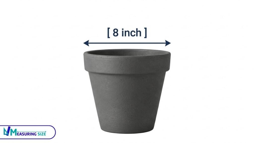 8-inch plant pot