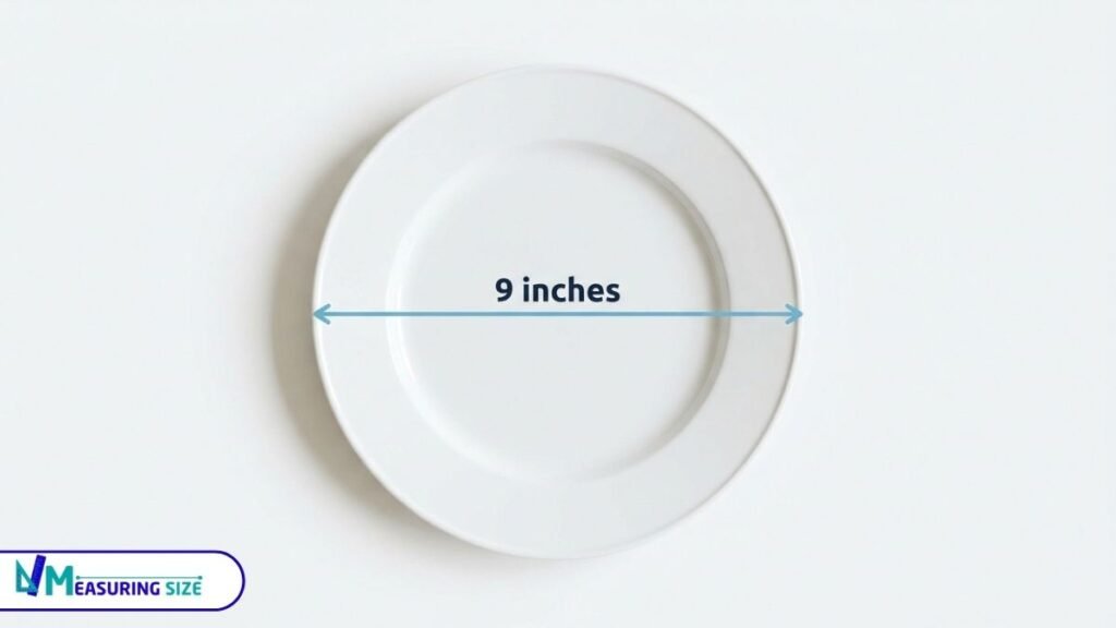 9-Inch Dinner Plate length