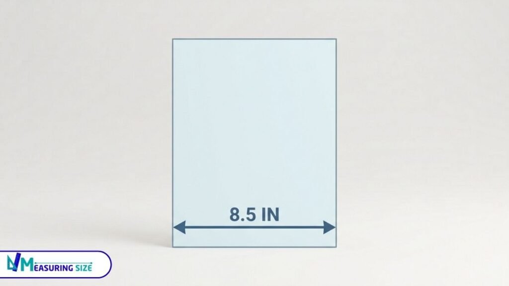 9 inch US Letter Paper