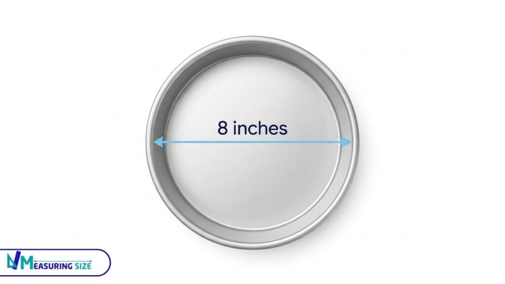 An 8-Inch Cake Pan length