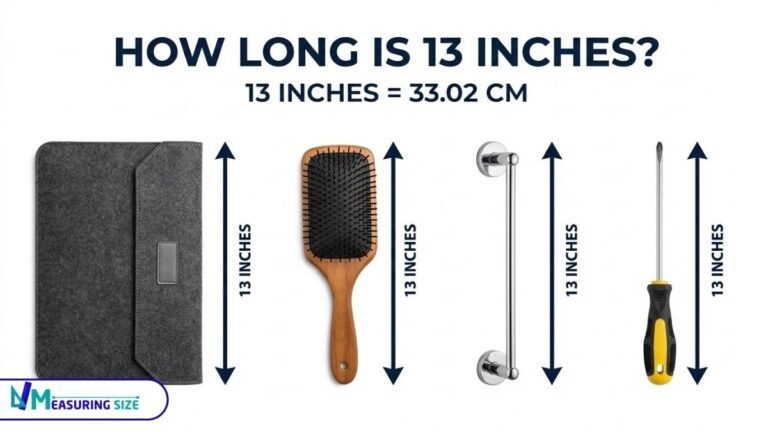 How Long Is 13 Inches 15 Common Things About 13 Inches Long (The Ultimate Size Guide)