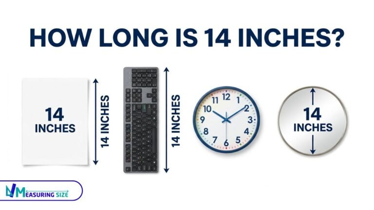 How Long Is 14 Inches 15 Common Things About 14 Inches Long (The Ultimate Size Guide)