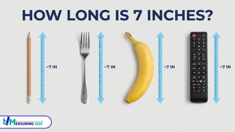 How Long Is 7 Inches 15 Common Items That Are About 7 Inches Long