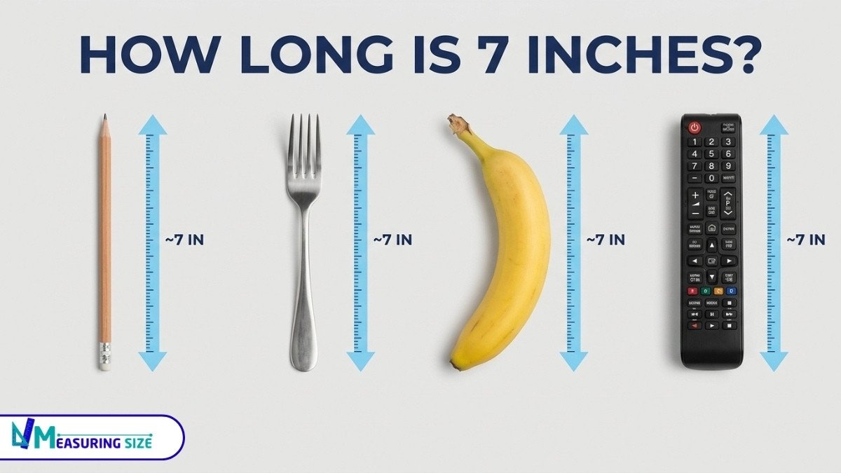 How Long Is 7 Inches 15 Common Items That Are About 7 Inches Long