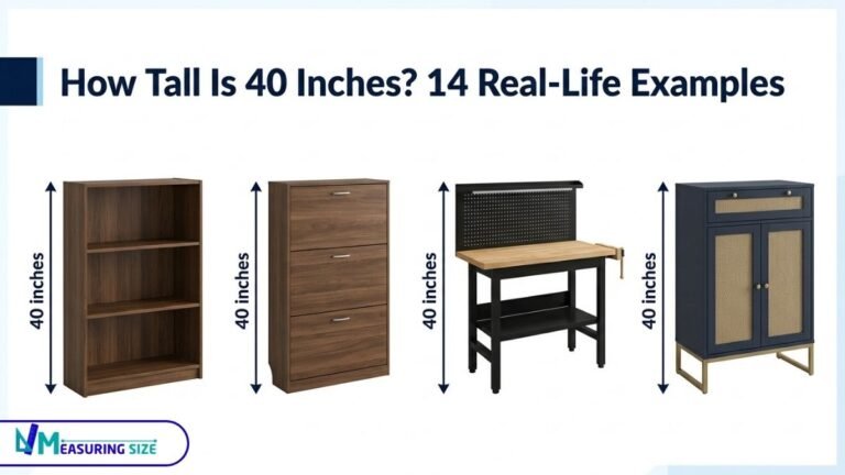 How tall Is 40 Inches 14 Common Items That Are About 30 Inches tall