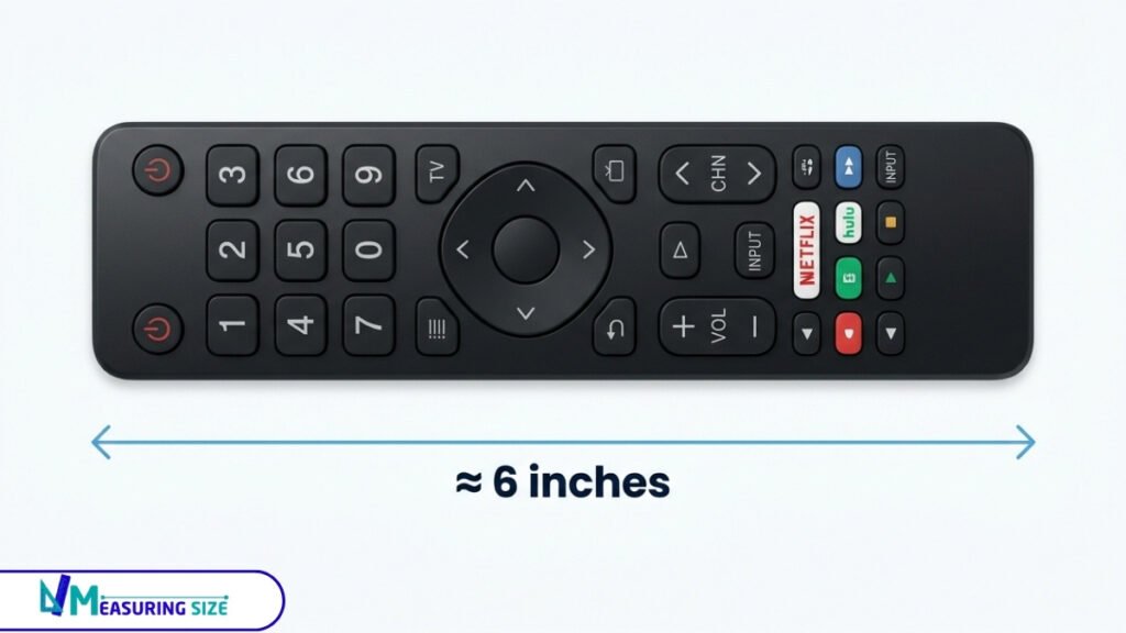 Three AA Batteries — About 6 Inches 