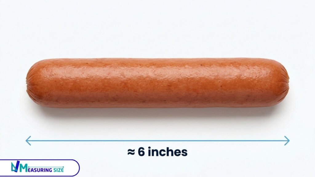 Standard Hot Dog — About 5–6 Inches 