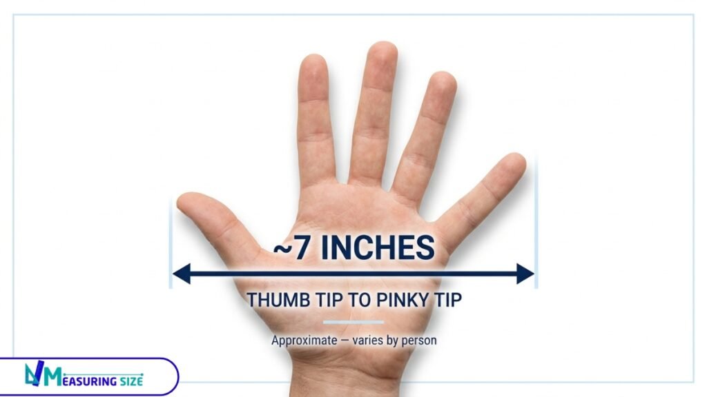length of hand span