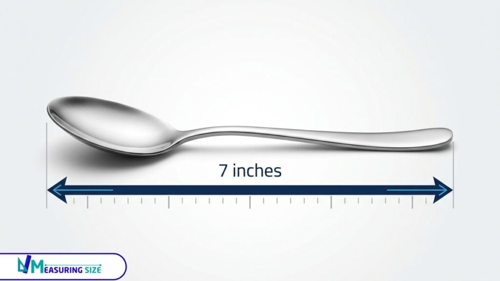 length of soup spoon