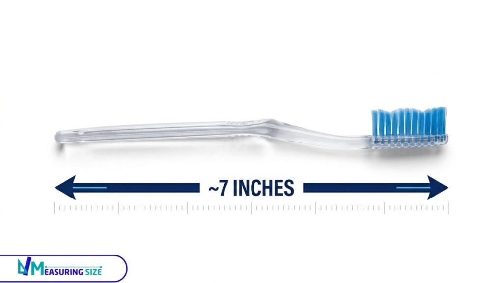 length of toothbrush