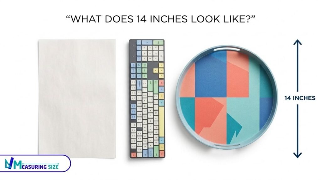 what does 14 inches look like