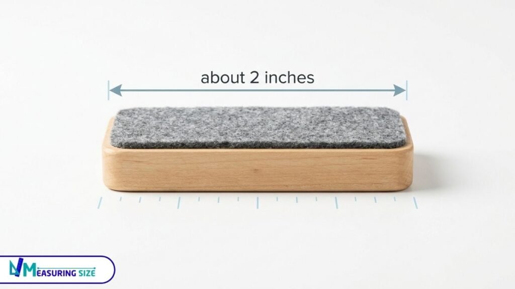 How long is 2 inches