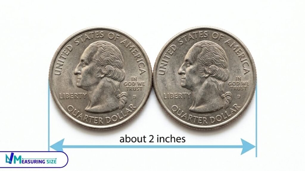 How long is 2 inches