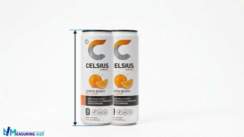 How Tall Is a Celsius Can