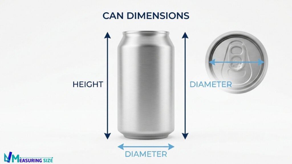 Beer can Dimensions
