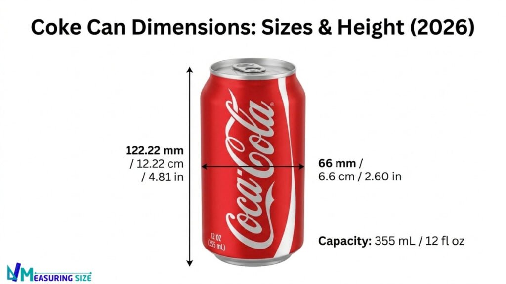 Coke Can Dimensions