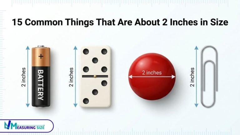 How Long Is 2 Inches 14 Common Things That Are About 2 Inches in Size