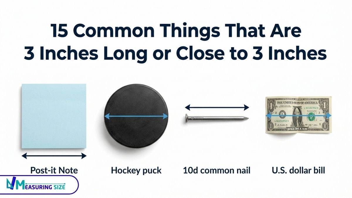 How Long Is 3 Inches 15 Common Things That Are About 3 Inches in Size