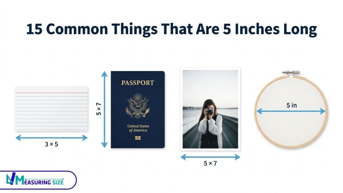 How Long Is 5 Inches 15 Common Things That Are About 5 Inches in Size