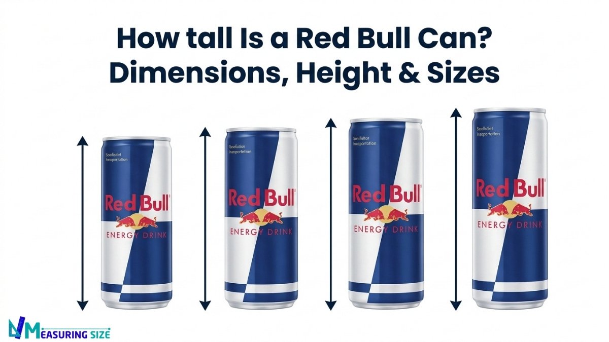 How Tall Is a Red Bull Can Dimensions, Height & Sizes 2026