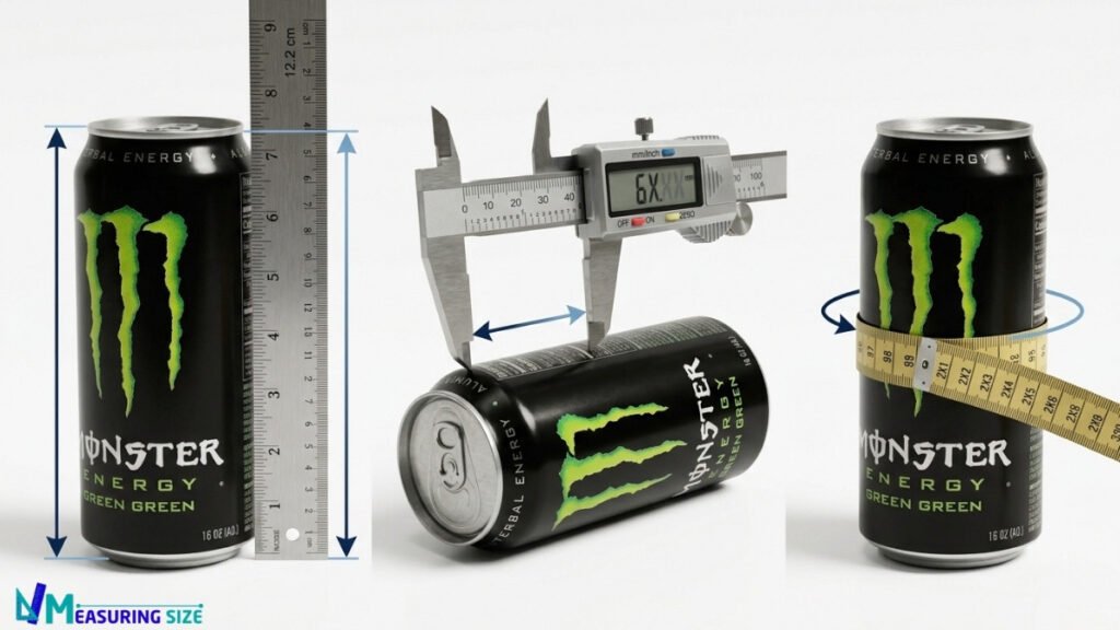 how tall is a monster can