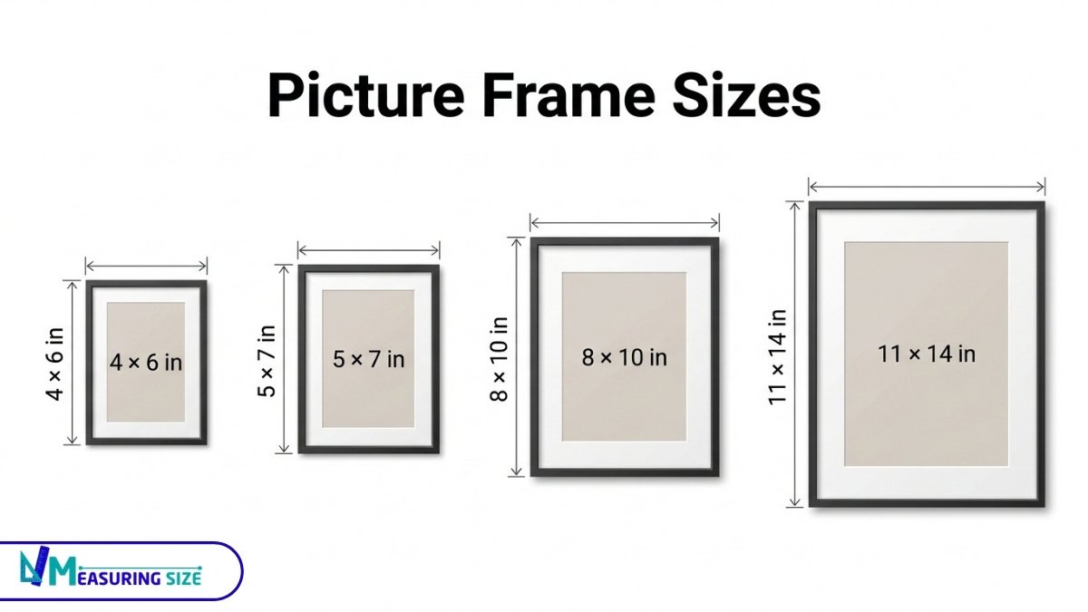 Picture Frame Sizes Standard & Common Sizes in Inches and CM