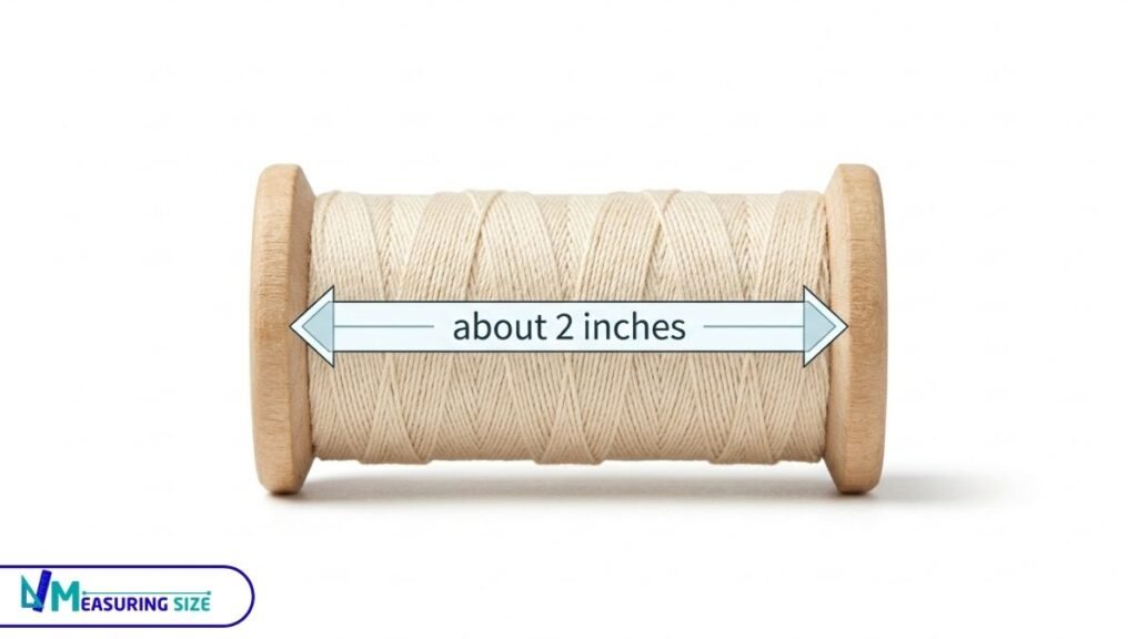 How long is 2 inches