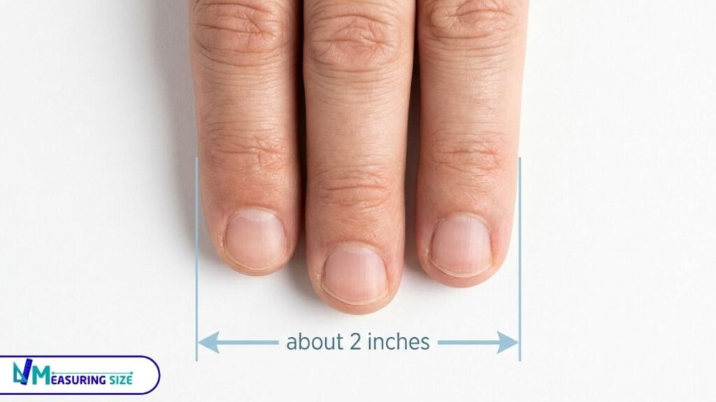 How long is 2 inches