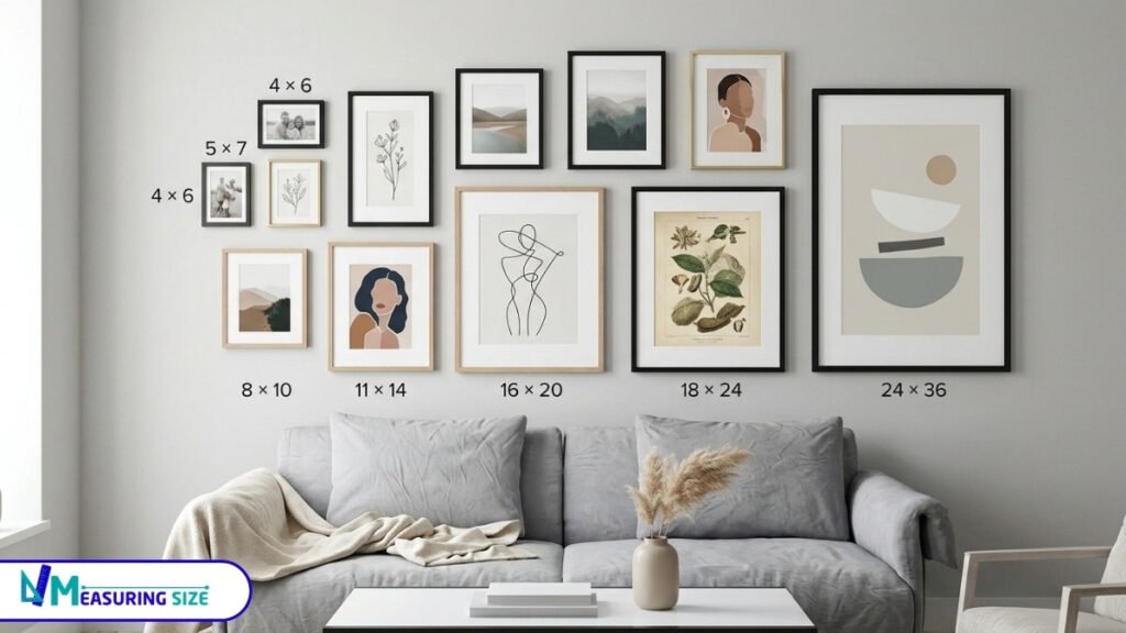 standard picture frame dimensions