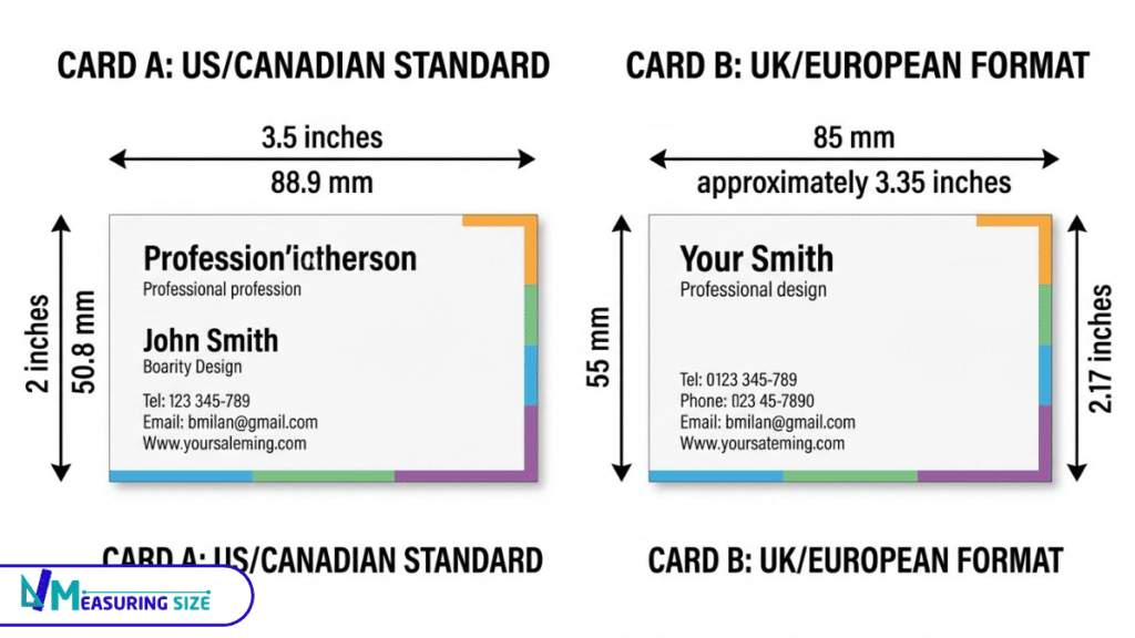 Business Card Size
