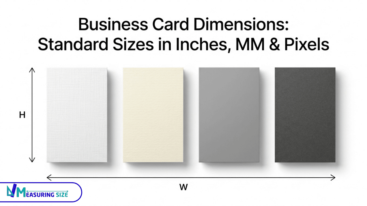 Business Card Size & Dimensions Guide (2026)