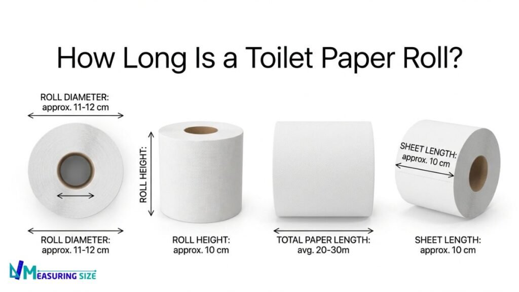 How Long Is a Toilet Paper Roll