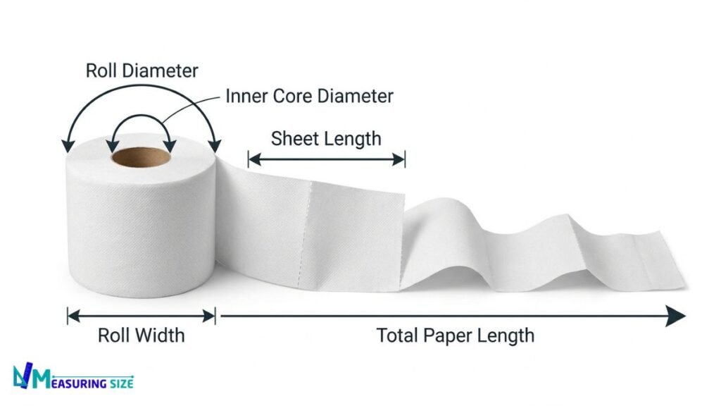 What is the girth of a toilet paper roll  