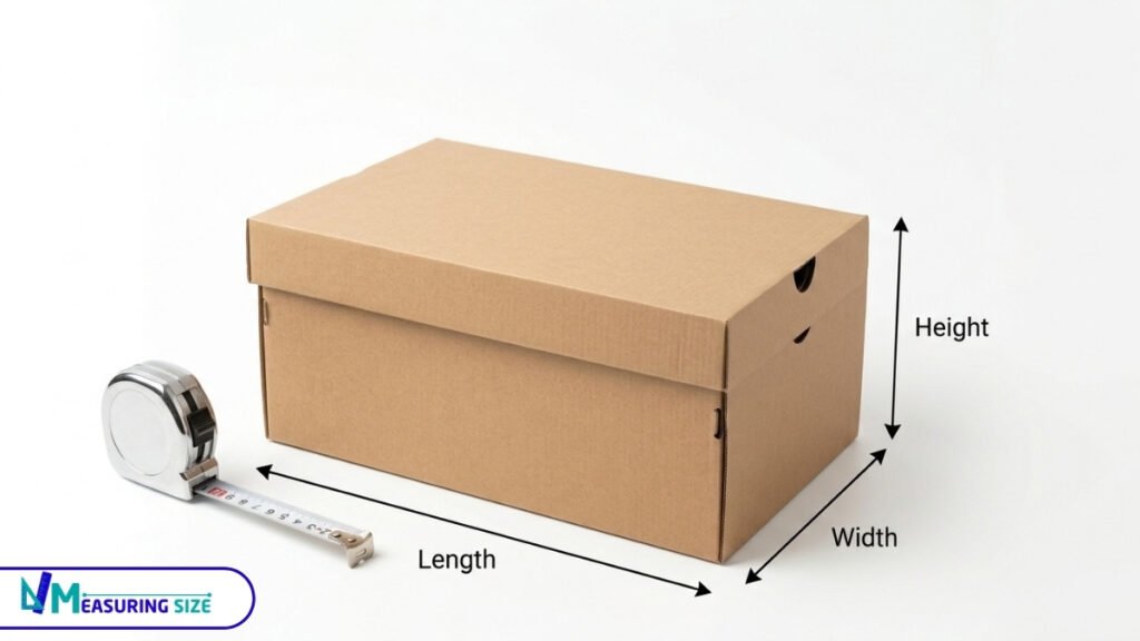 shoe box dimensions